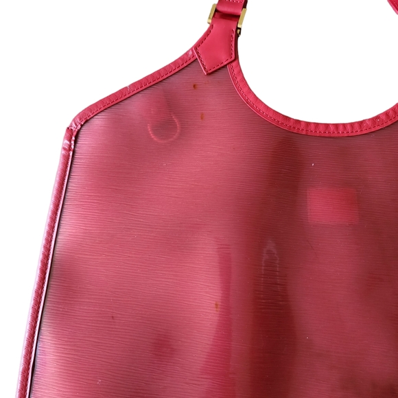 Louis Vuitton Red  Epi Baia Tote Bag - Picture 7 of 10